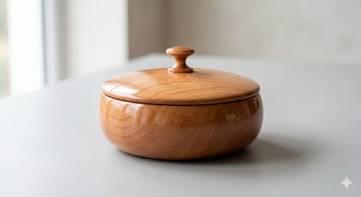 Cherry Lidded Box